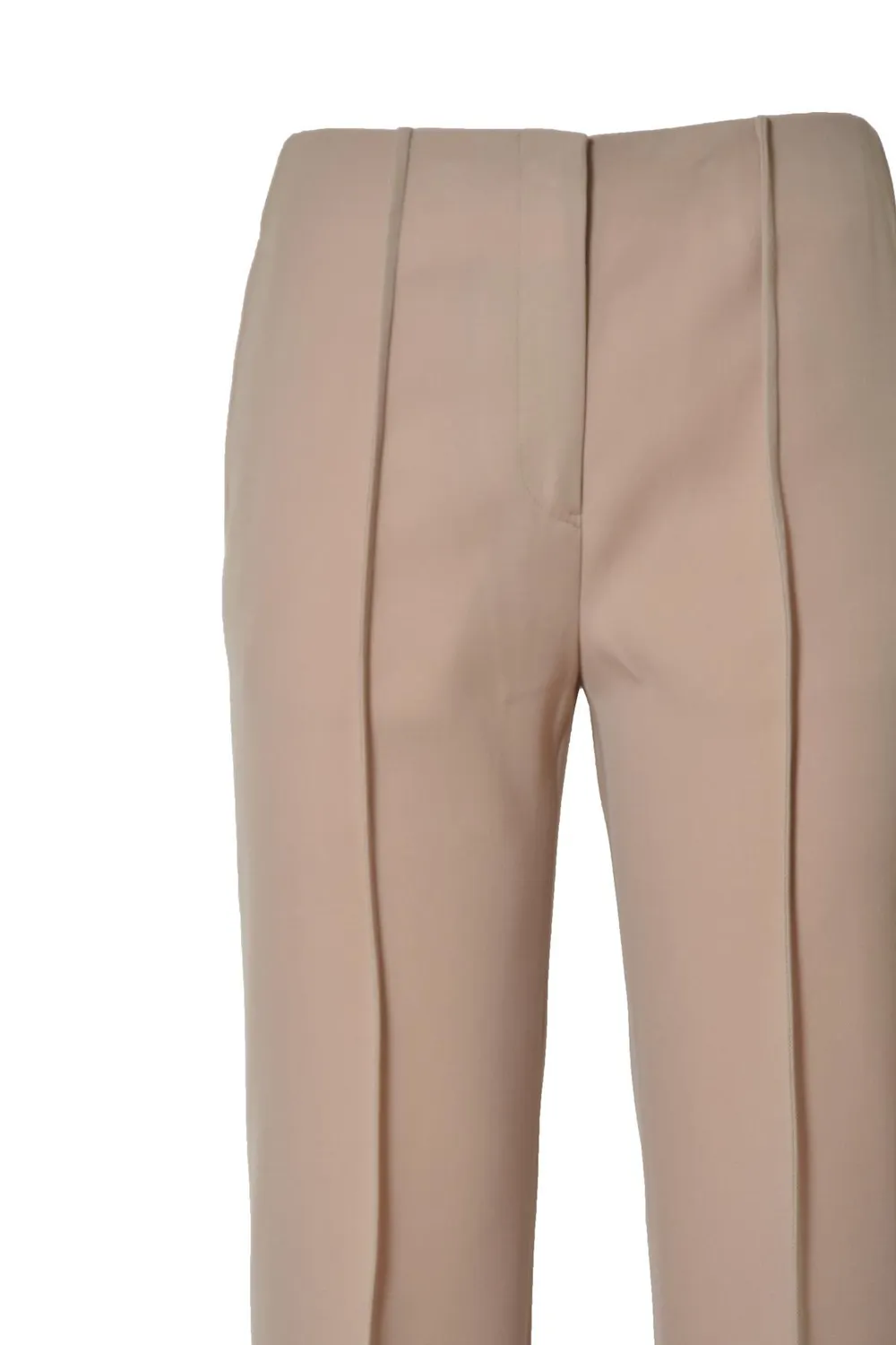 Jil Sander J02KA0012J40002 pantalone cotone beige 34
