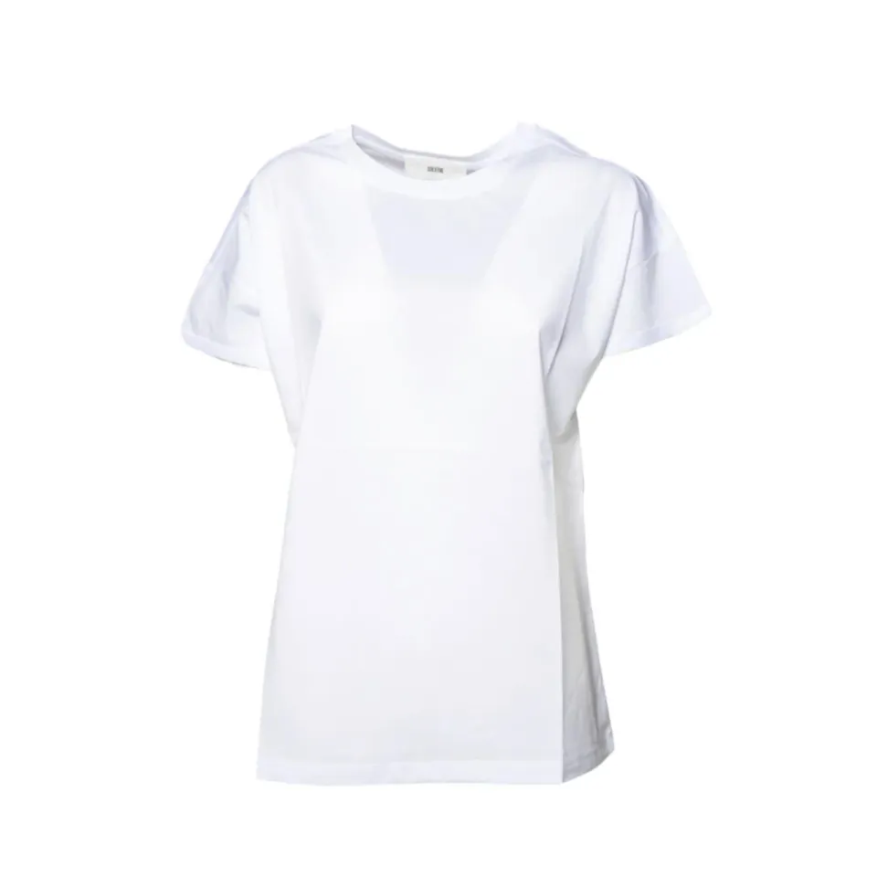 Solotre M1D0166 t-shirt bianca cotone regular