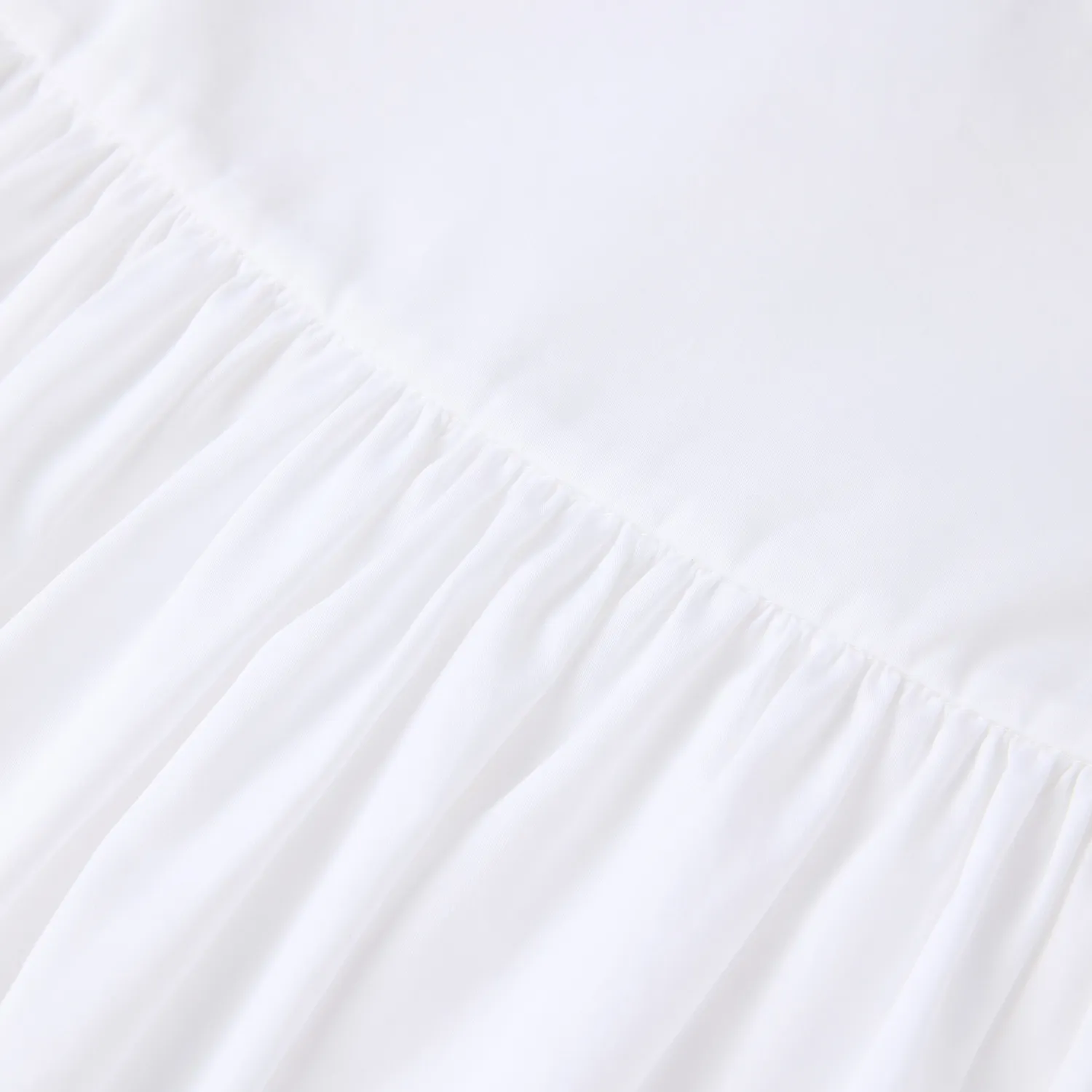 PORTS Serene White gonna plissettata crema cotone