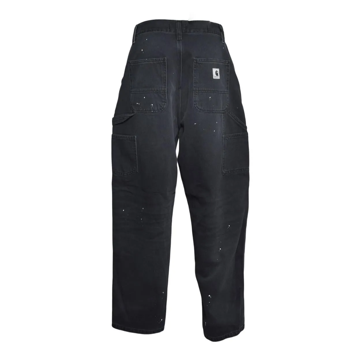 Carhartt Wip I037024 OG Single Knee jeans donna nero lavato