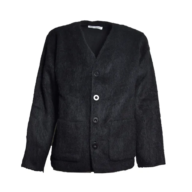 Our Legacy M4206CBM cardigan uomo nero mohair