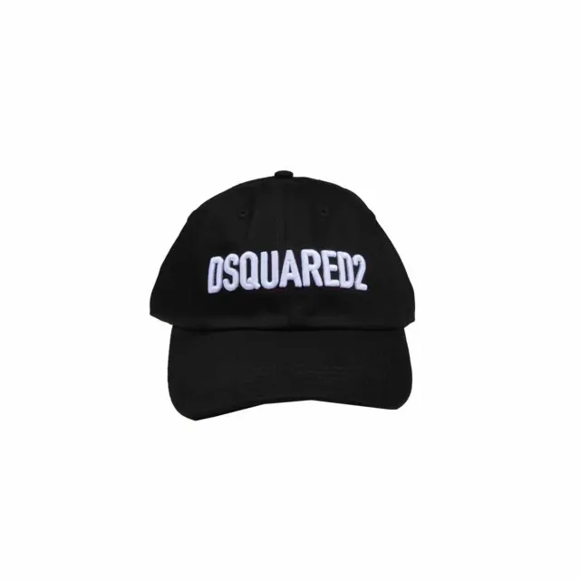 Dsquared2 BCM071405C00002 cappello baseball nero cotone UNI