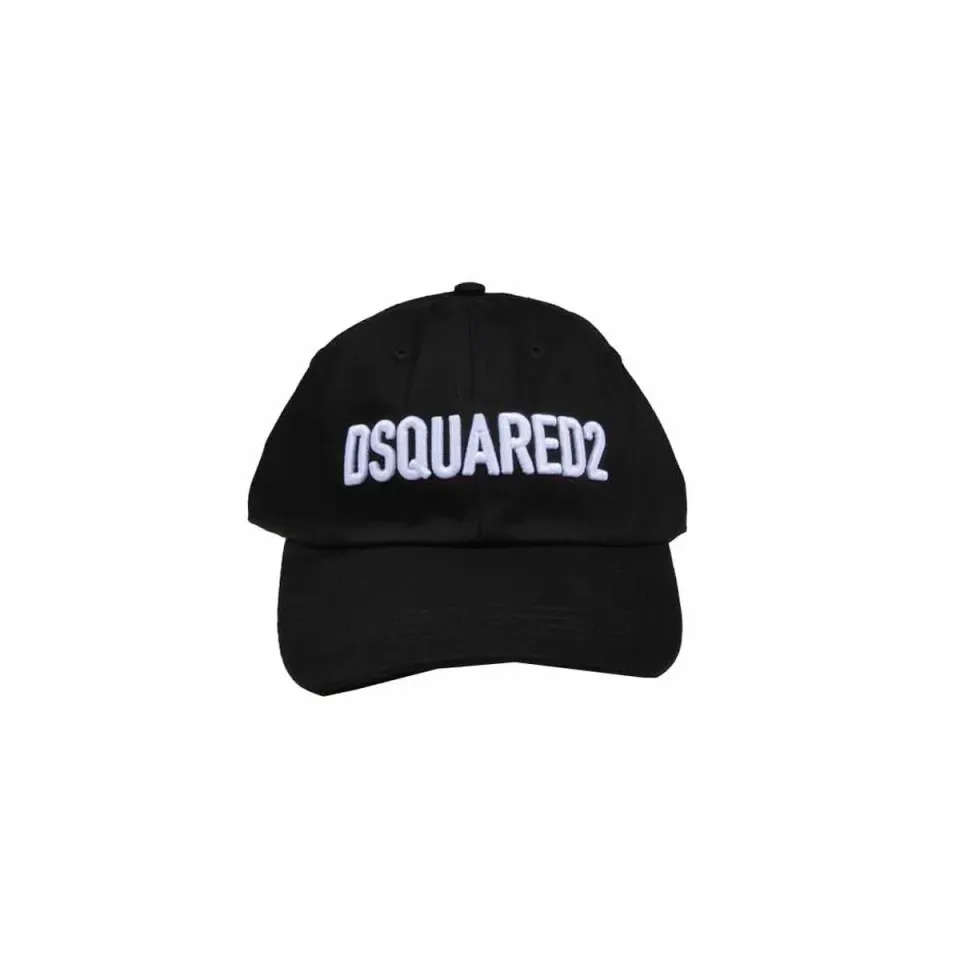 Dsquared2 BCM071405C00002 cappello baseball nero cotone UNI