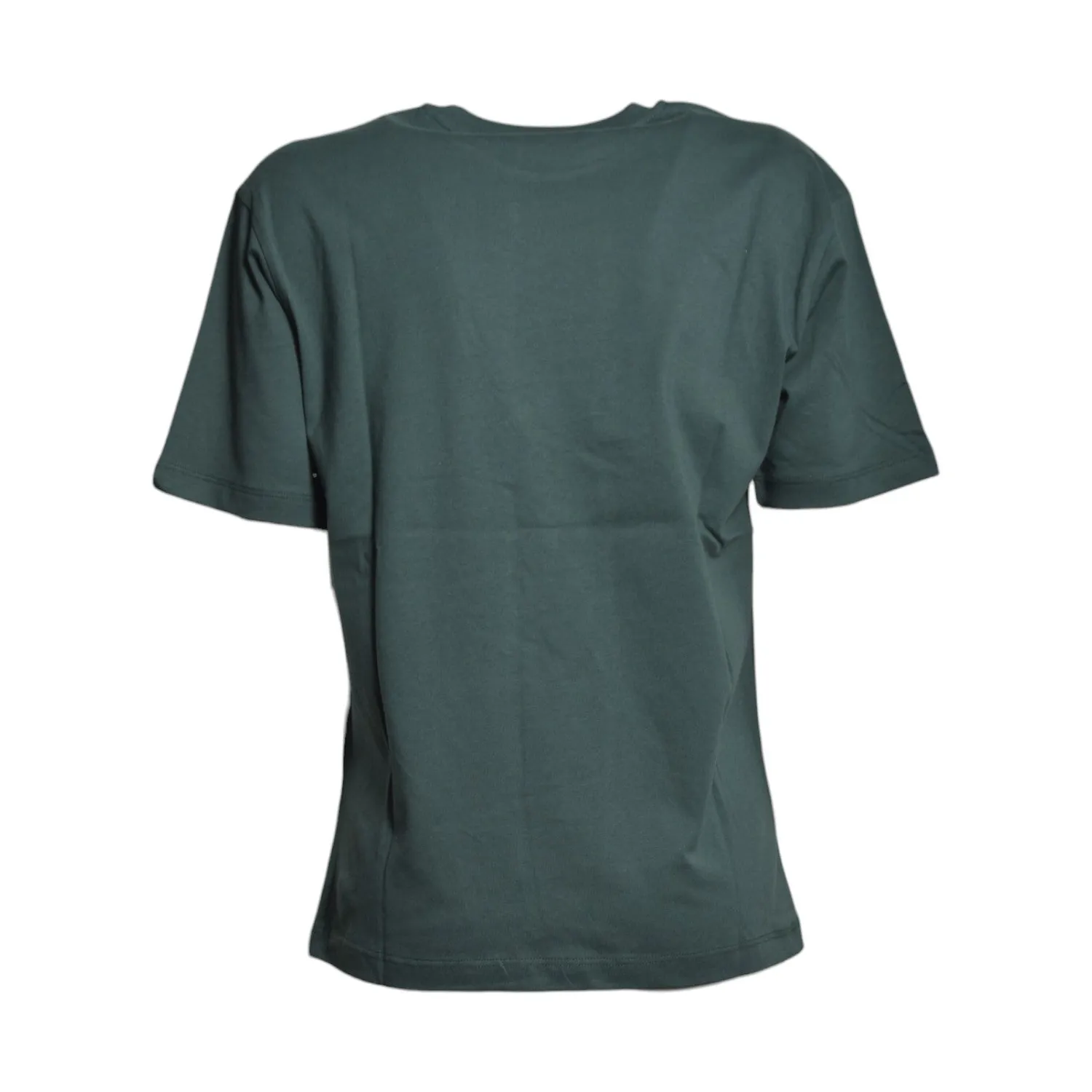 MSGM Junior F6MSJUTH017MS095 T-shirt verde cotone