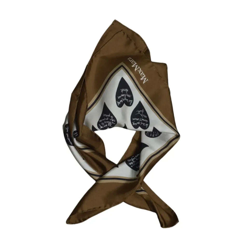 Max Mara 2624546081600 foulard panna seta Mito
