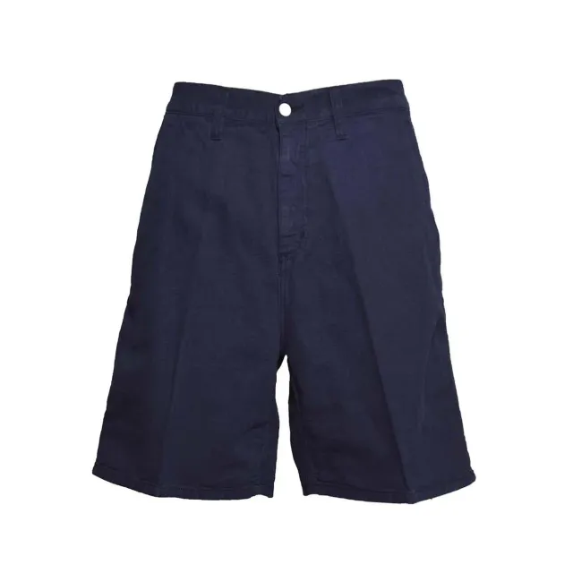 Carhartt WIP Walter I033583 bermuda blu navy canvas lino