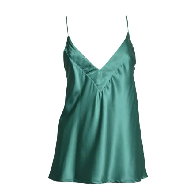 Solotre M1AB0092 top bottiglia verde seta