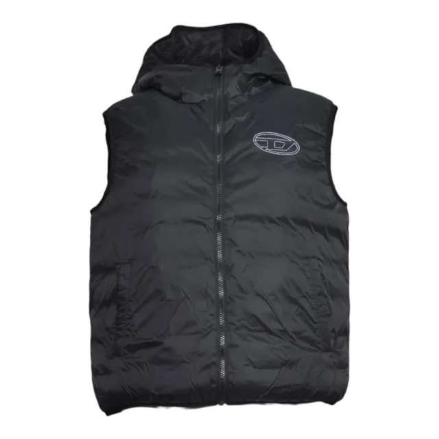 Diesel Junior Josip J02883KXBVE gilet nero ragazzo