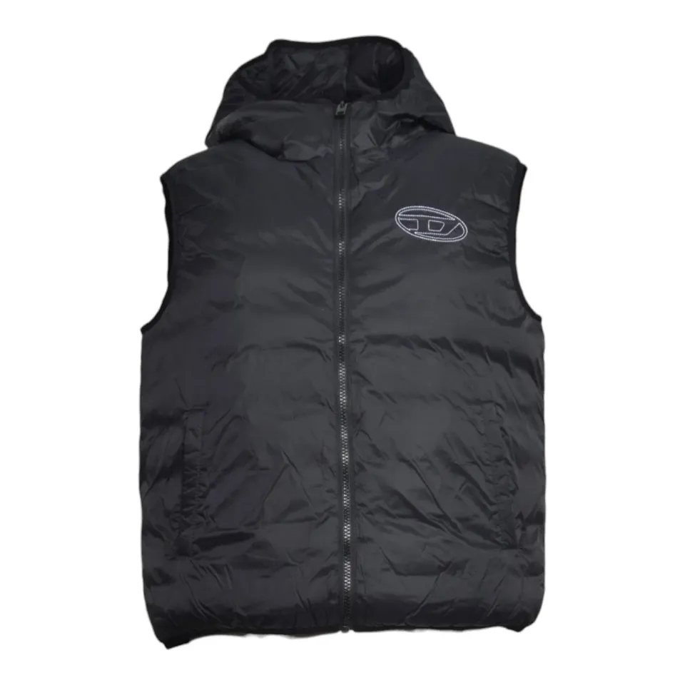 Diesel Junior Josip J02883KXBVE gilet nero ragazzo