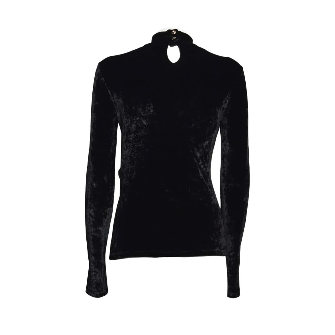Rabanne 25PJTO058VI0338 maglia nera viscosa