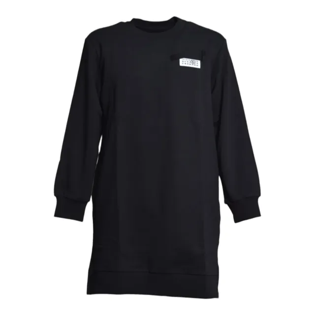 MM6 Maison Margiela M61146MM04HM6900 vestito nero cotone