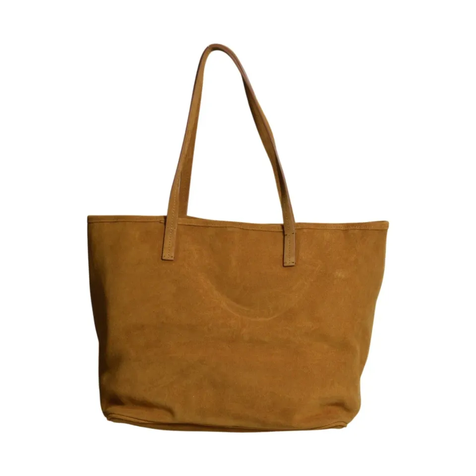 Saint Barth CB0003 City Bag Cammello Scamosciata