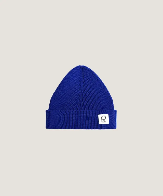 Rodier Cappello merino unisex Blu Oltremare OEKO-TEX