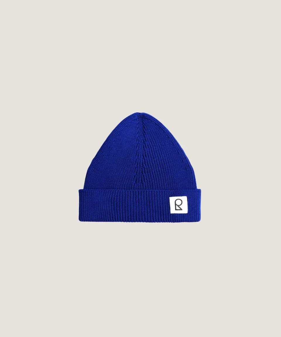 Rodier Cappello merino unisex Blu Oltremare OEKO-TEX