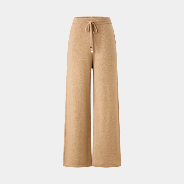 PORTS Wide-Leg Knit pantaloni mix sunset