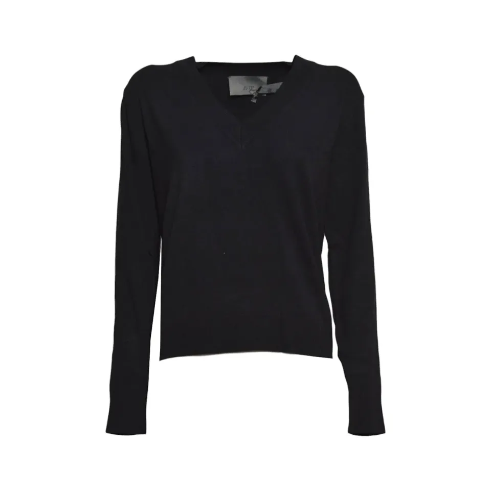 Akep Soft Nina MGKD15149 cardigan nero scollo V