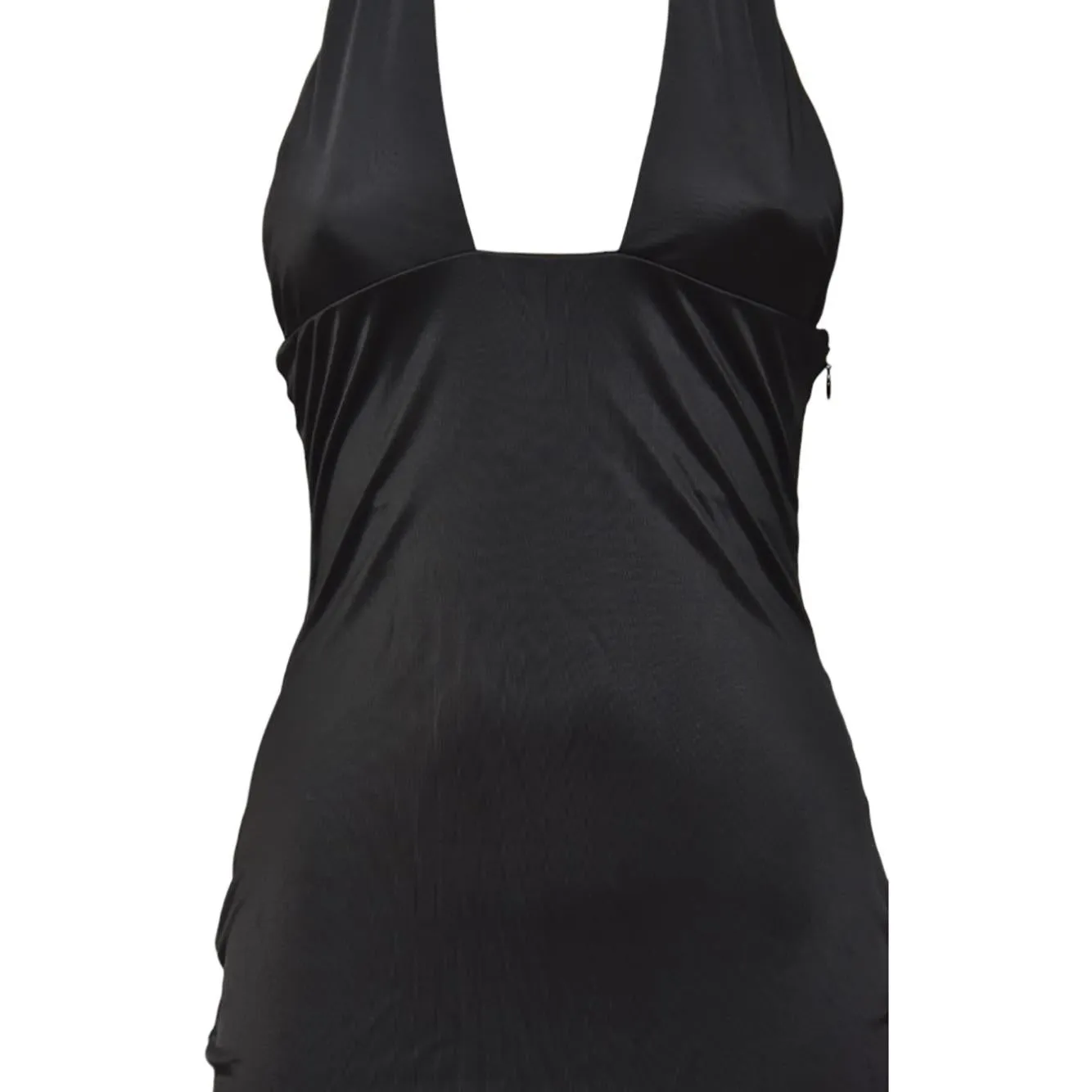 Dsquared2 S72CV0637S24586 abito jersey nero viscosa