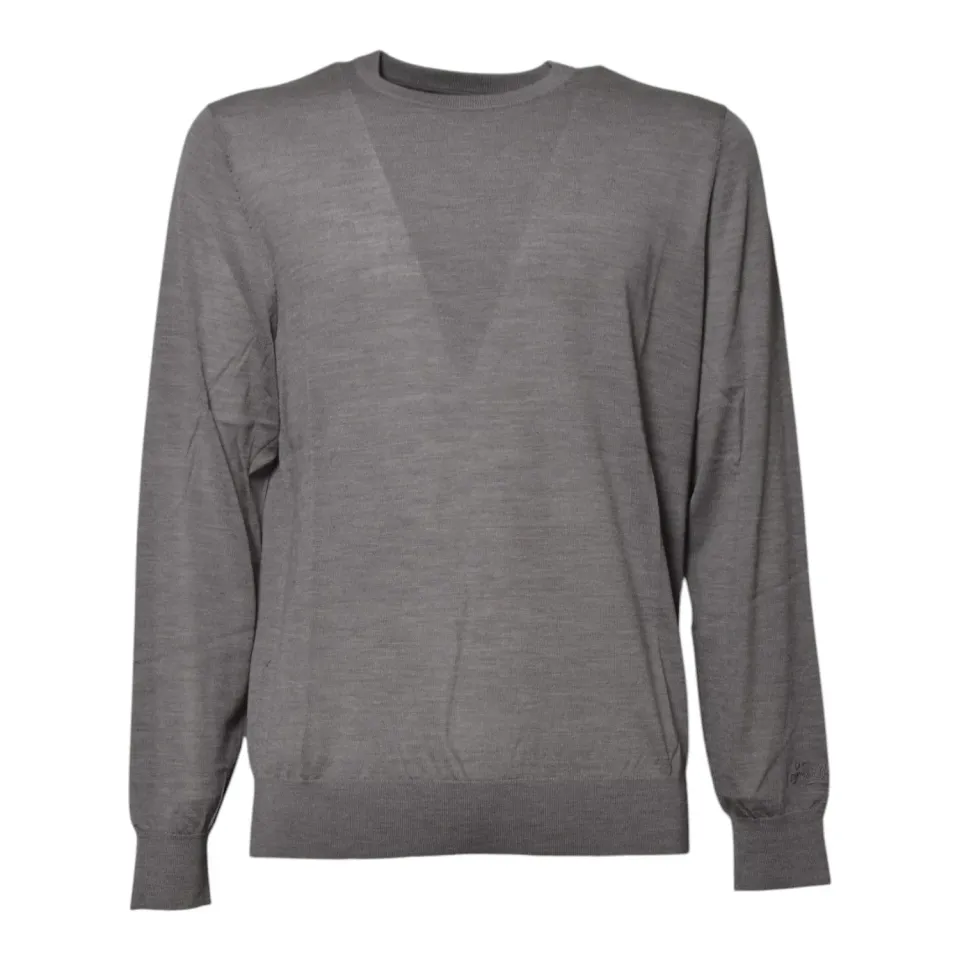 Saint Barth Regent REGE013 maglione merino nocciola