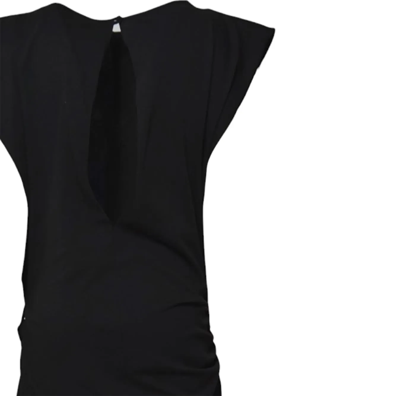 Nine Minutes Naomi 25SSNAB0003 abito nero cotone
