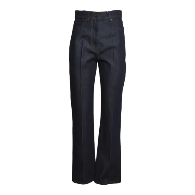 Max Mara Abbono jeans denim scuro cotone