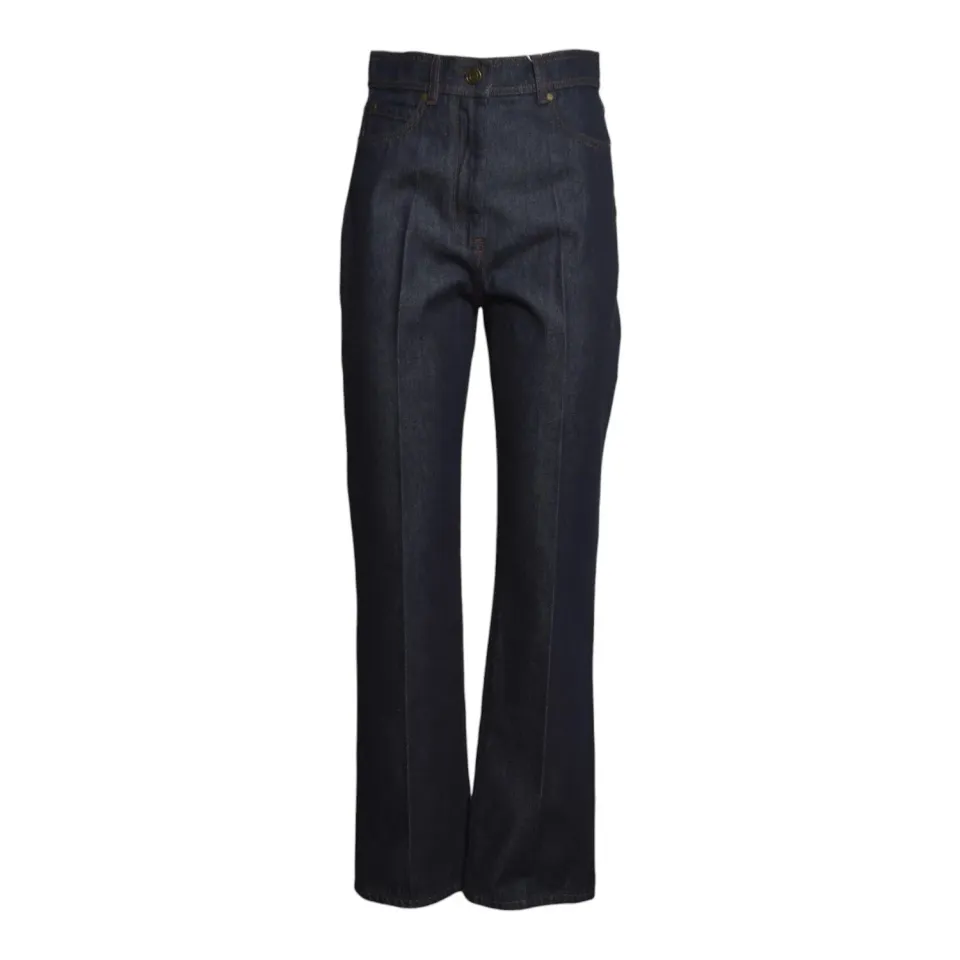 Max Mara Abbono jeans denim scuro cotone