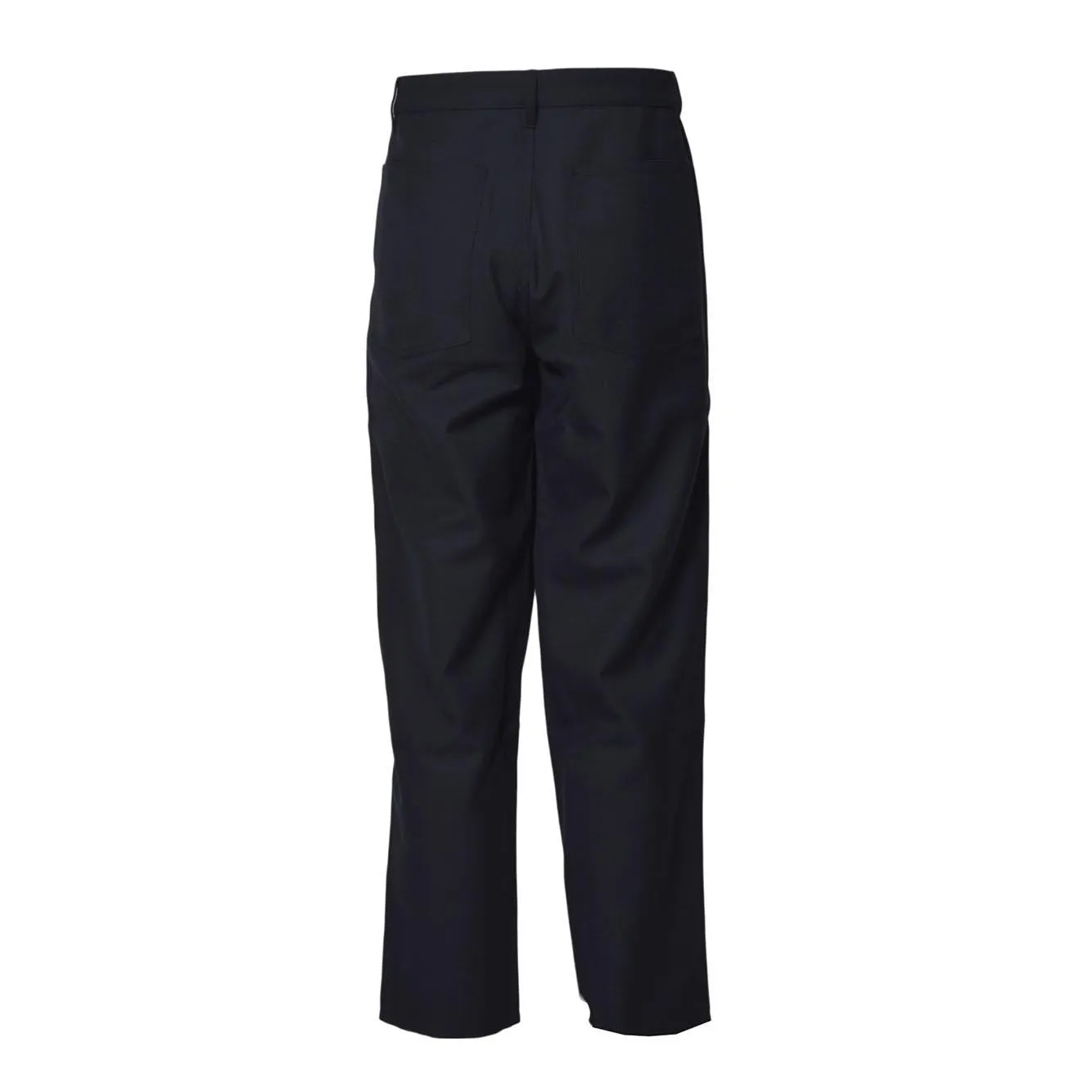 Comme des Garçons Shirt FPP005W25 pantalone blu navy lana