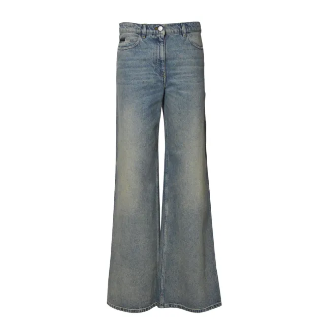 Courregès Hammer VESDPA253DE0041 Jeans Baggy Denim Blu
