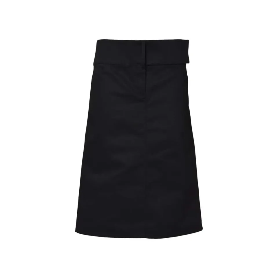 Courrèges 125CJU217PL0178 gonna nera policotone