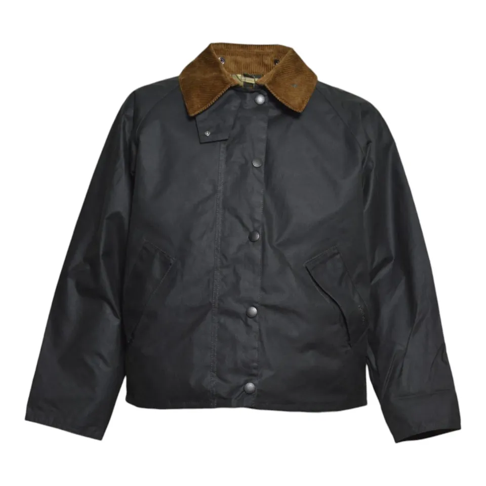 Barbour LWX1410 Transport giacca donna verde cerata