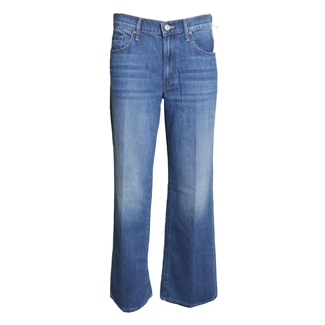 Mother 121981230 Maven Skimp jeans donna mid rise cotone