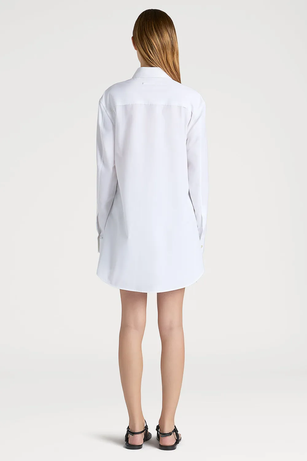 PORTS 1961 Iconic camicia bianca vita definita