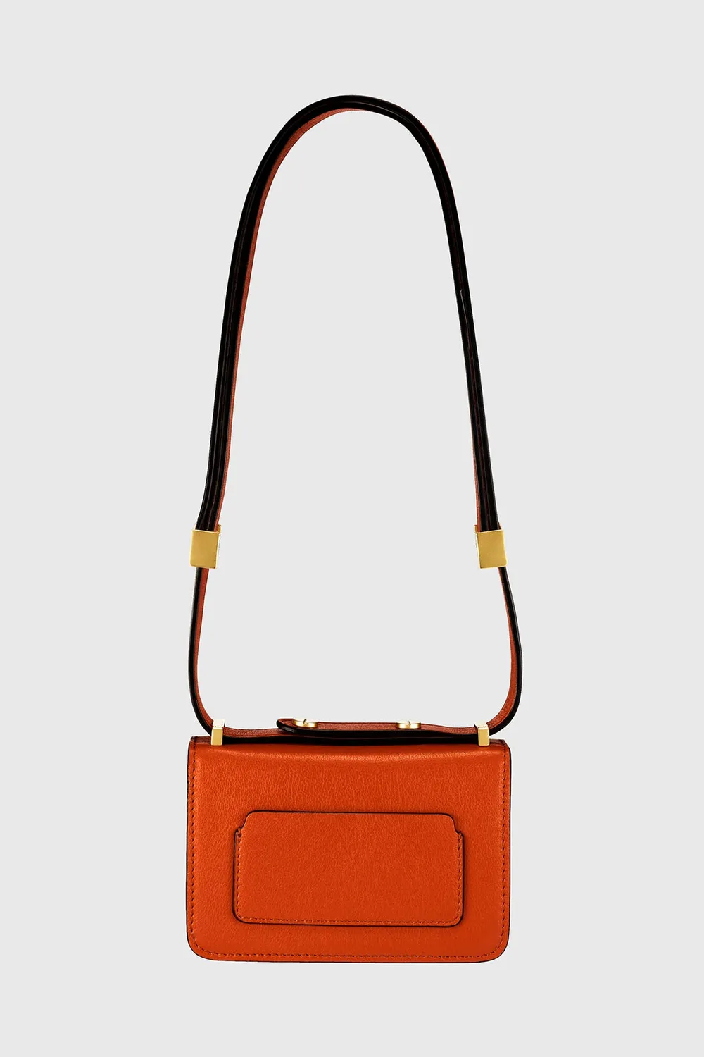 PORTS Anika borsa box arancione pumpkin pelle