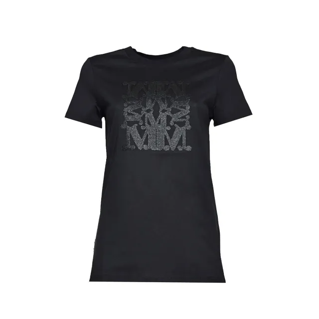 Max Mara Taverna 2411941052600 t-shirt cotone nero XS