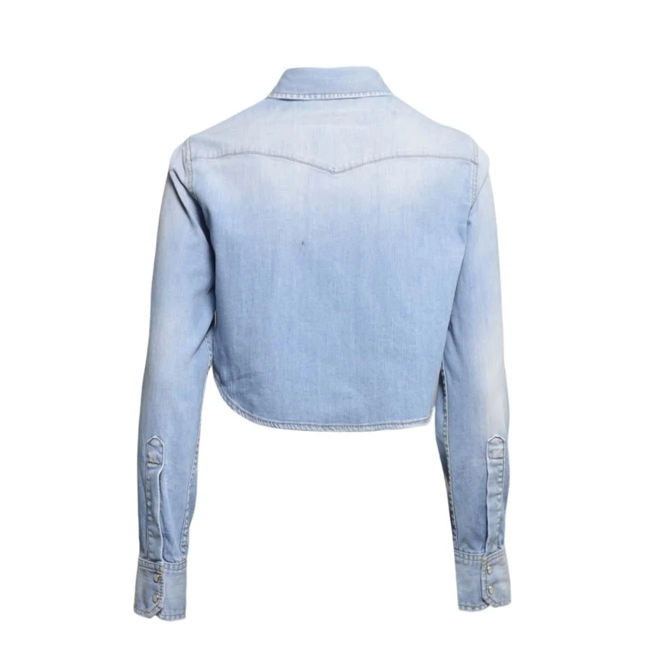 Dsquared2 Mini Western S75DL0952 camicia denim blu