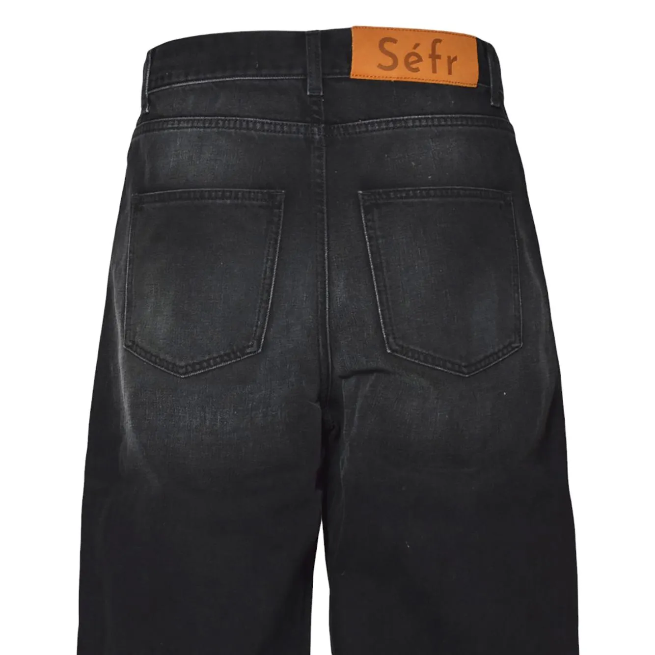 Séfr Atlas MSS25ATLASSMO jeans nero cotone