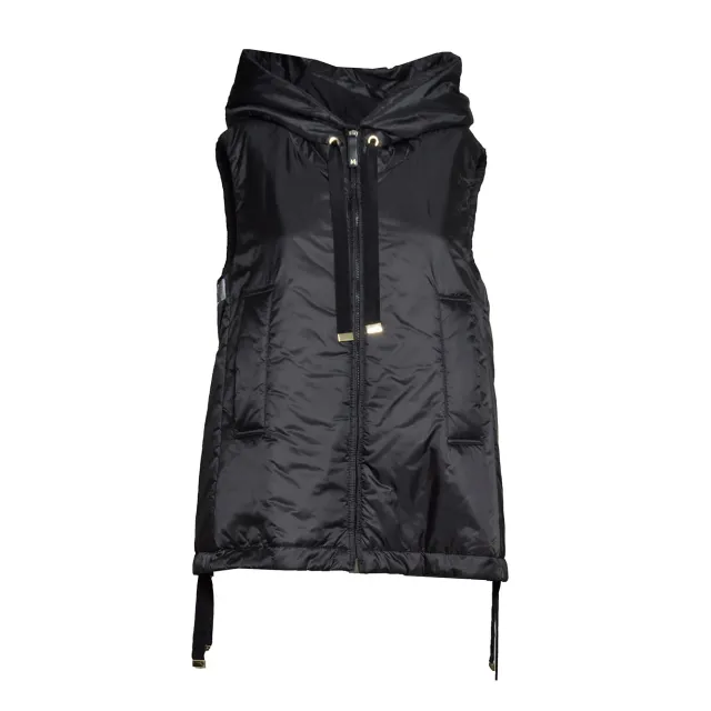 Max Mara The Cube Greengo piumino smanicato nero 009