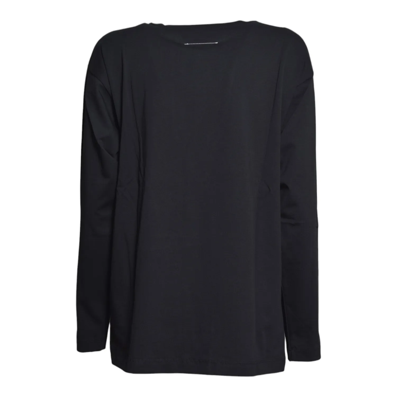 MM6 Junior M61164MM04I t-shirt bambino nero cotone