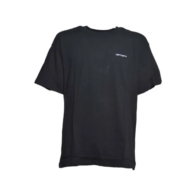 Carhartt WIP I030435 t-shirt ricamo nero uomo