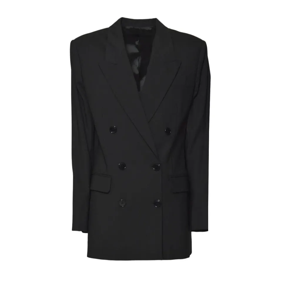 Isabel Marant Jevima 25AVE0538 giacca nera 40 lana