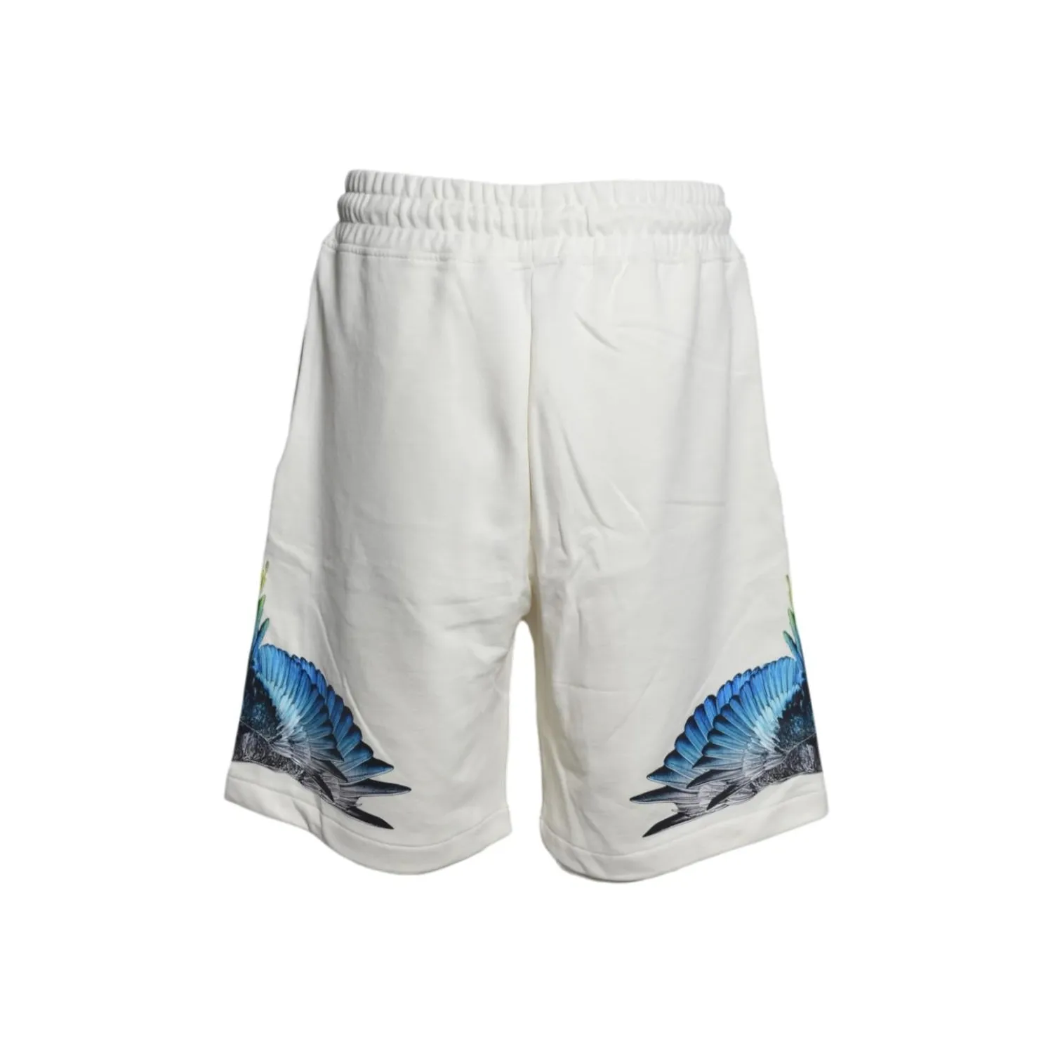 Marcelo Burlon S6CMMABE026 bermuda cotone bianco