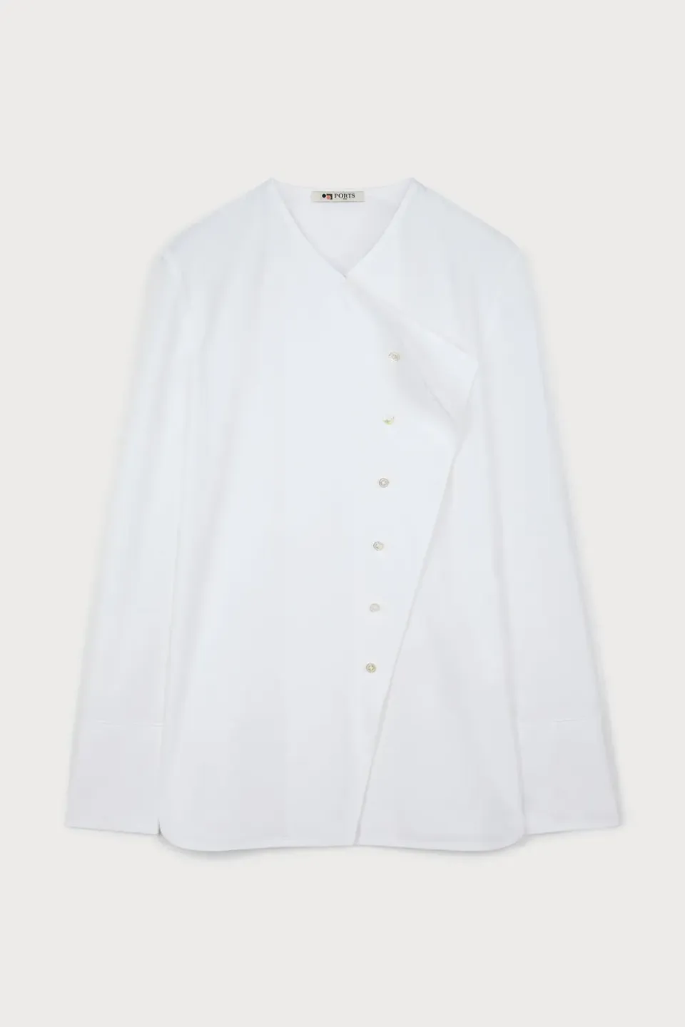 Ports 1961 No.10 camicia bianca optic white 36 38