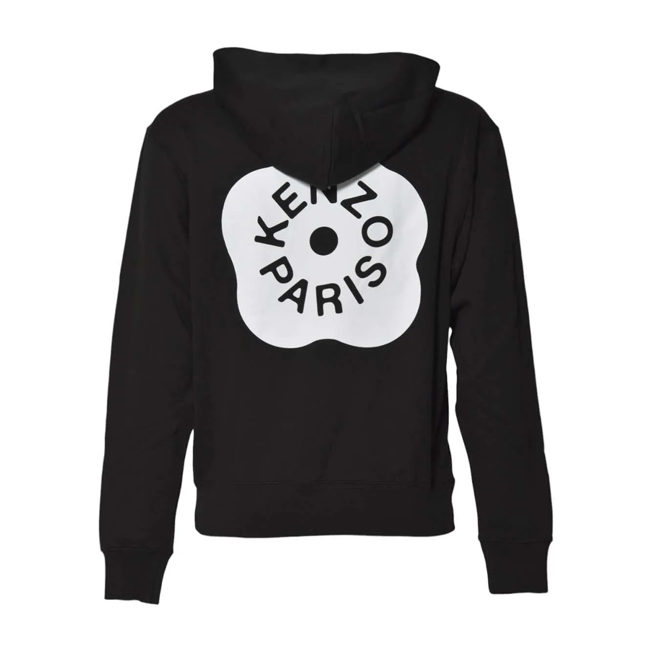 Kenzo FF65HO2574MF felpa hoodie nera S cotone