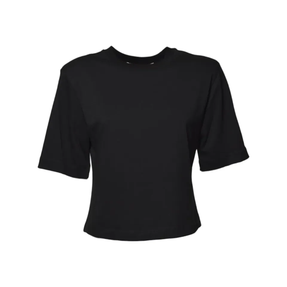 Nine Minutes The One t-shirt cotone nera donna