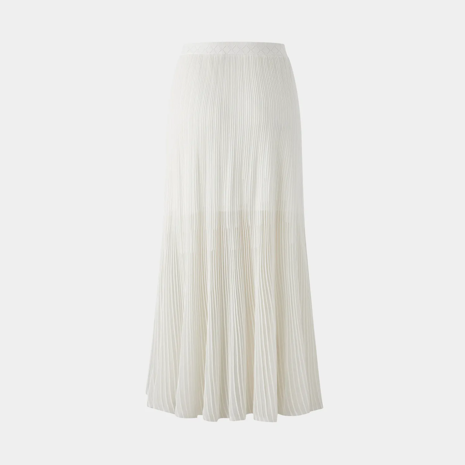 PORTS LU8K620XZE001 gonna maxi plissettata crema