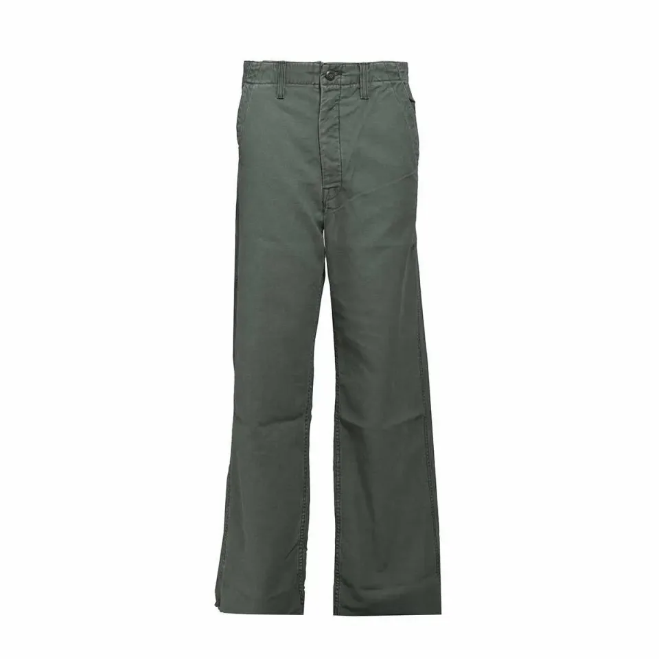Mother 100481260 Major Sneak jeans verde donna