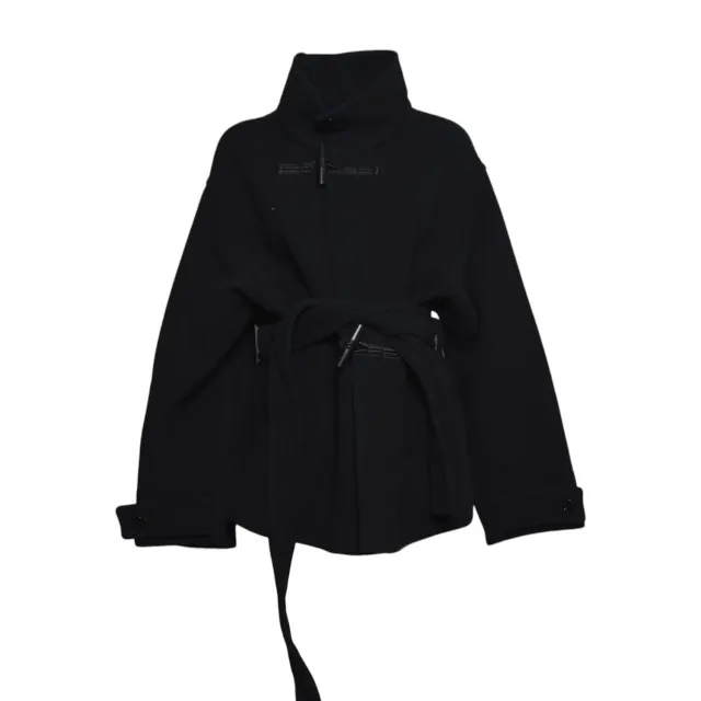 Lemaire CO1113LF1116 cappotto lana nero donna