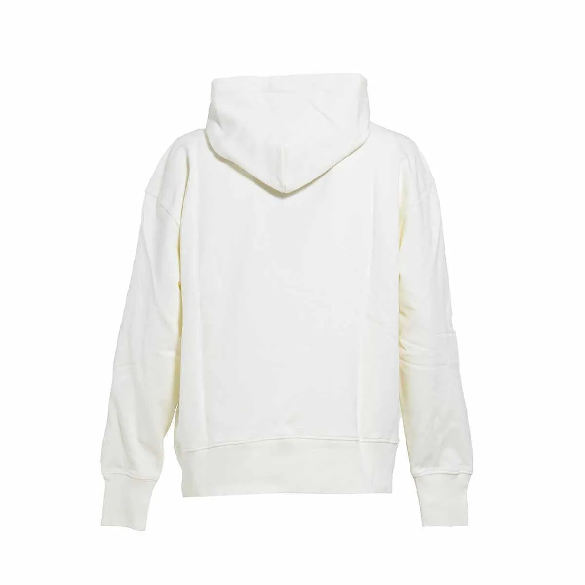 MSGM 2000MM515200000 felpa cappuccio cotone crema L