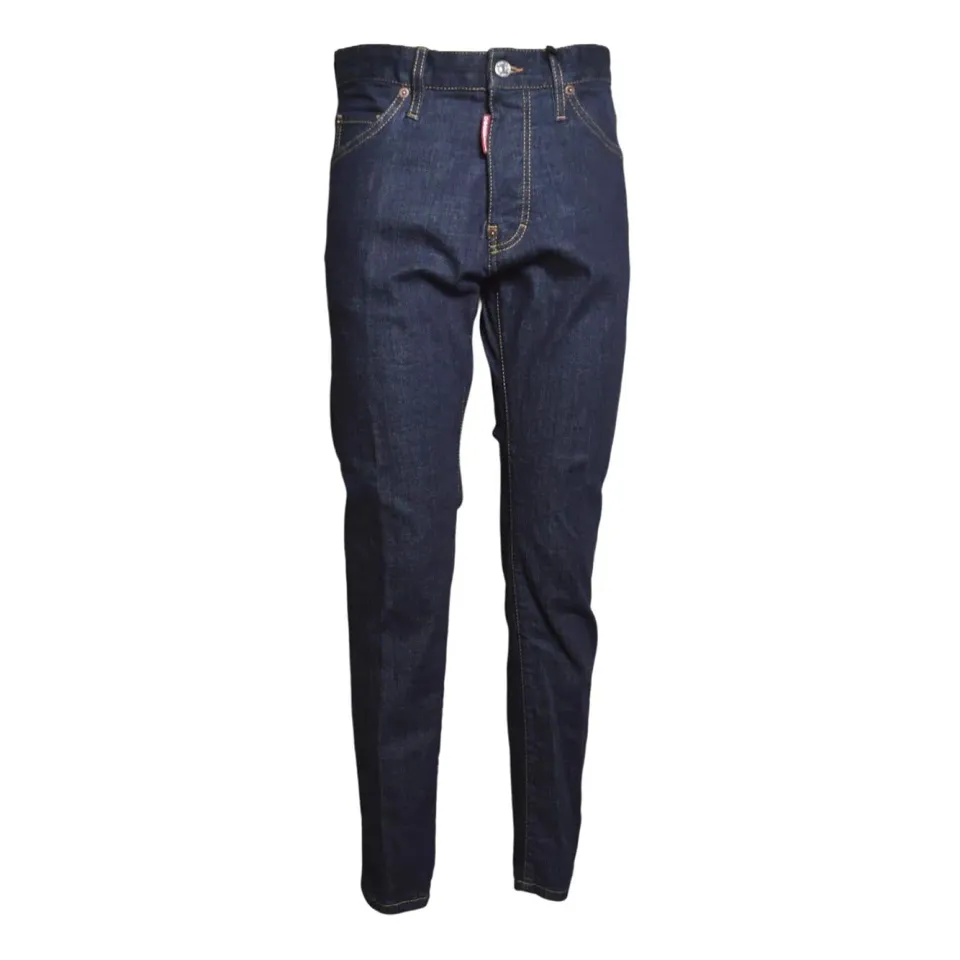 Dsquared2 S74LB1893S30664 Teddy jeans denim blu stretch