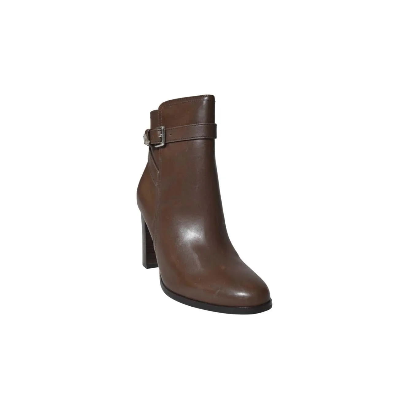 Lauren Ralph Lauren tronchetti boots marrone donna