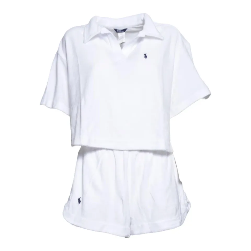Polo Ralph Lauren 21556375 set polo short bianco